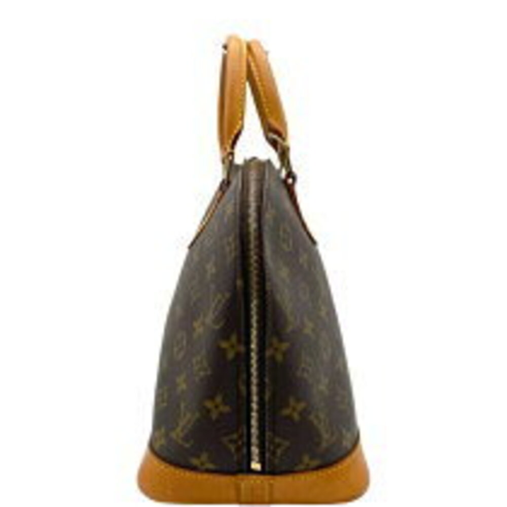Louis Vuitton Alma Brown Monogram Handbag - Picture 3 of 11